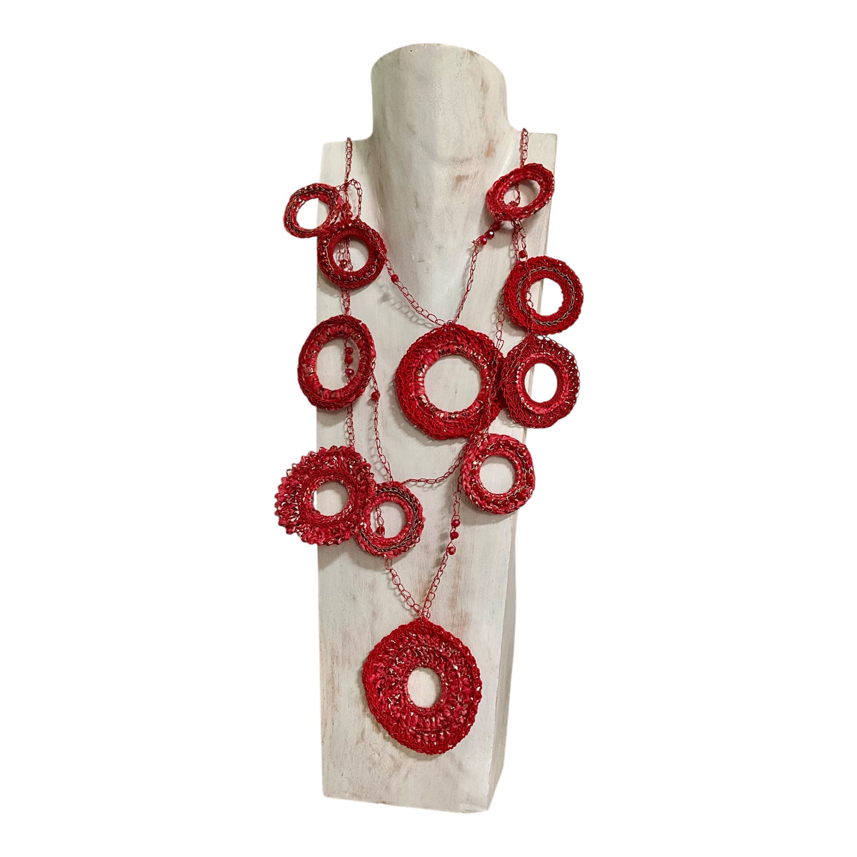 Collana lunga CERCHI MAGICI