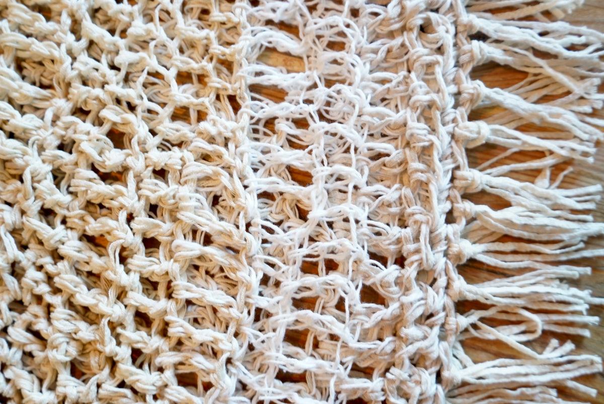 Poncho Nuvola avorio, bianco